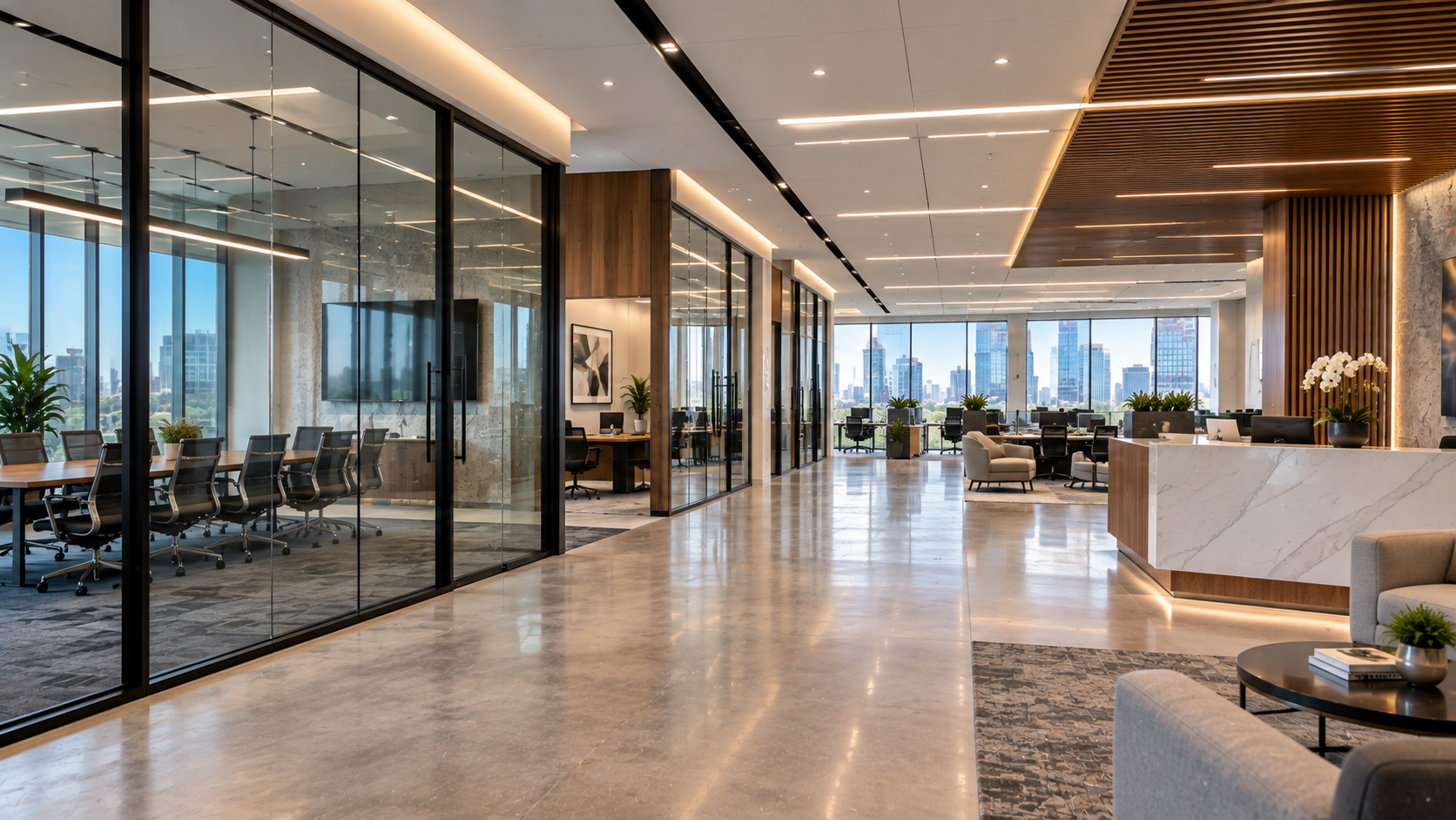Casino-Grade Craftsmanship: Bringing Luxury Finishes to Vegas Office Spaces